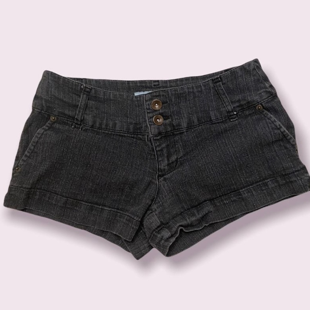 Juniors Denim Stretch Shorts